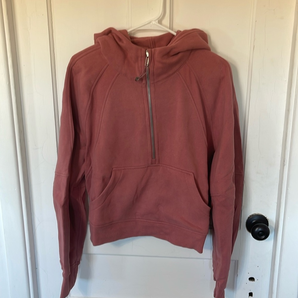 Womens Lululemon Hooded Half Zip Size M/L
